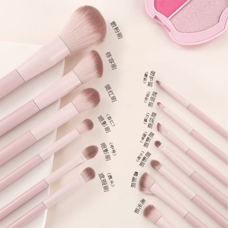 13 pieces of Taoyao's same style makeup brush set for beginners, eye shadow, blush, contour and nose shadow, a complete set for beginners 4