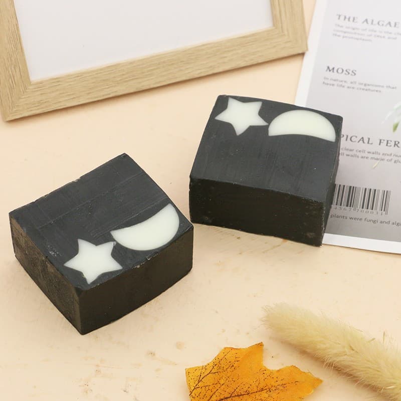 Cross-border plant rendering essential oil soap handmade soap bar facial body cleansing soap gift soap jelly soap 4