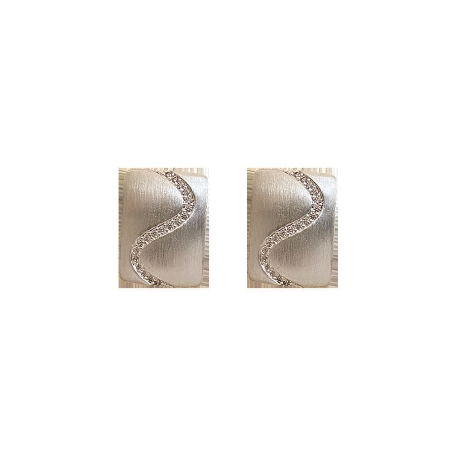 French cold style simple geometric flower ear love ring light luxury high-end earrings fashionable personality versatile earrings 6