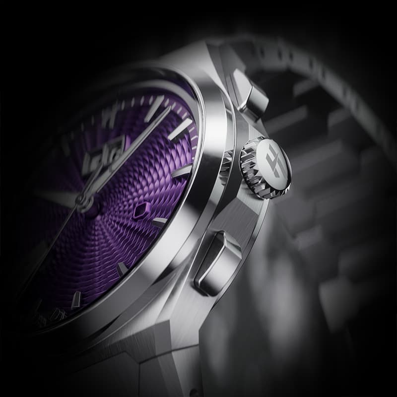 Lucky Harvey True Time Sonata Series Tianlai Watch Modern Luxury Titanium Alloy Fully Automatic Mechanical Watch 5