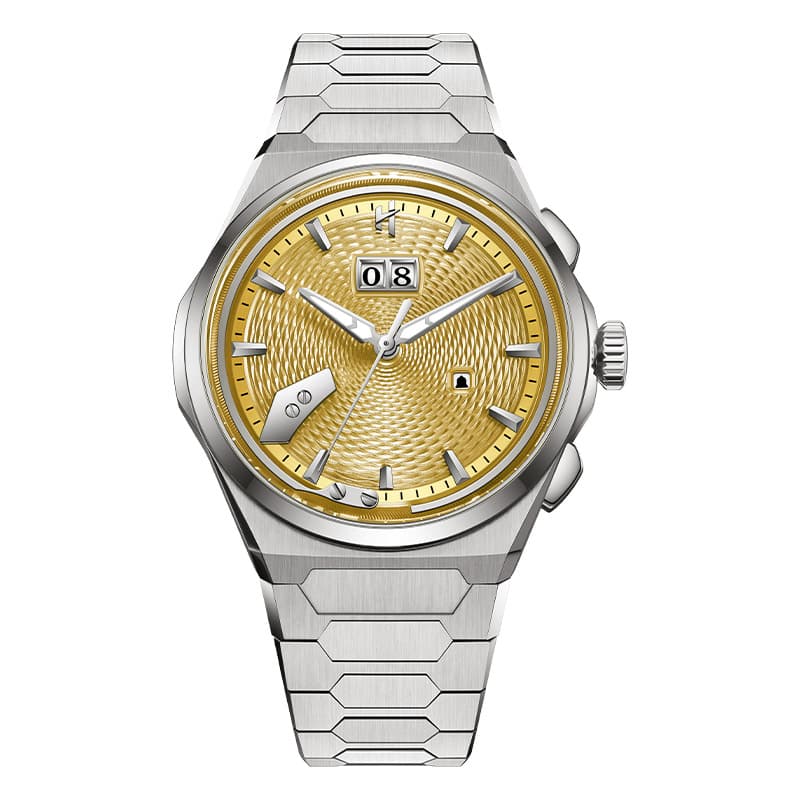 Lucky Harvey True Time Sonata Series Tianlai Watch Modern Luxury Titanium Alloy Fully Automatic Mechanical Watch 7