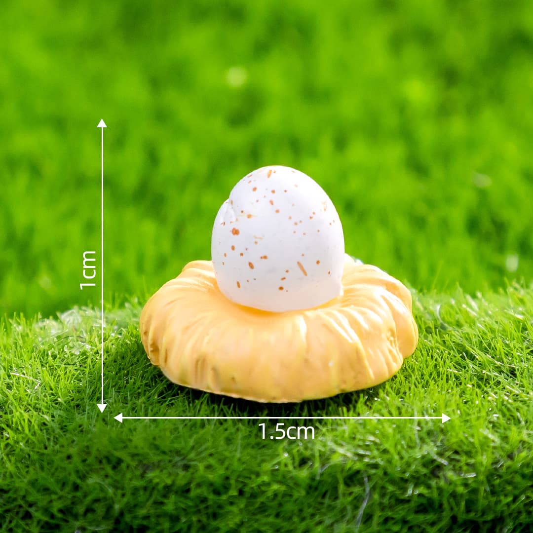 Micro landscape creative cute little rabbit animal gardening landscaping diy decoration accessories mini miniature E18 9