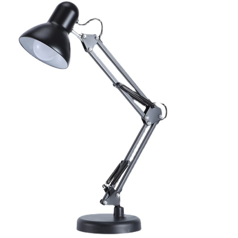 Cross-border supply of American long-arm table lamp metal desk office dormitory study folding work super bright iron table lamp 6