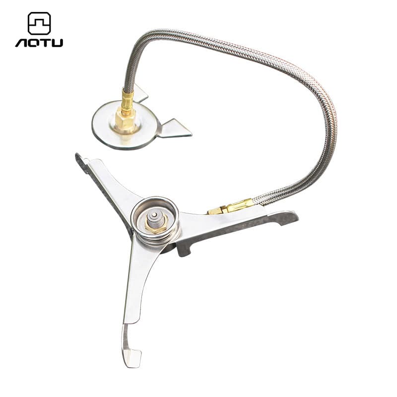 Cross-border outdoor stove converter Split gas stove adapter Long gas tank converter wholesale AT6346