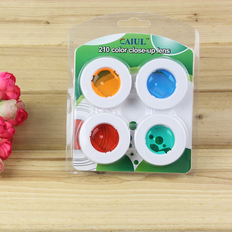 CAIUL suitable for instant camera w300/210 universal color filter polychromatic lens lens accessories 2