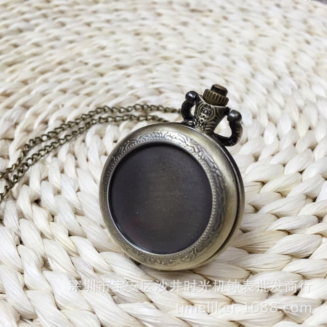 Medium Patch Pocket Watch Long Sweater Necklace Watch Creative Gift Handmade Customized Photo Taobao 2