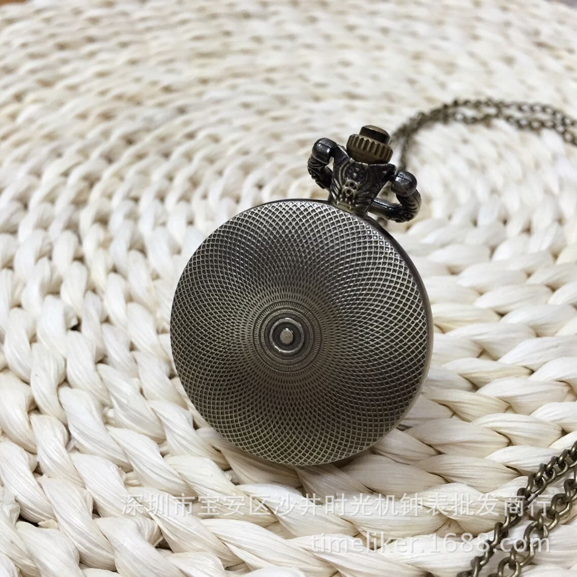 Medium Patch Pocket Watch Long Sweater Necklace Watch Creative Gift Handmade Customized Photo Taobao 3