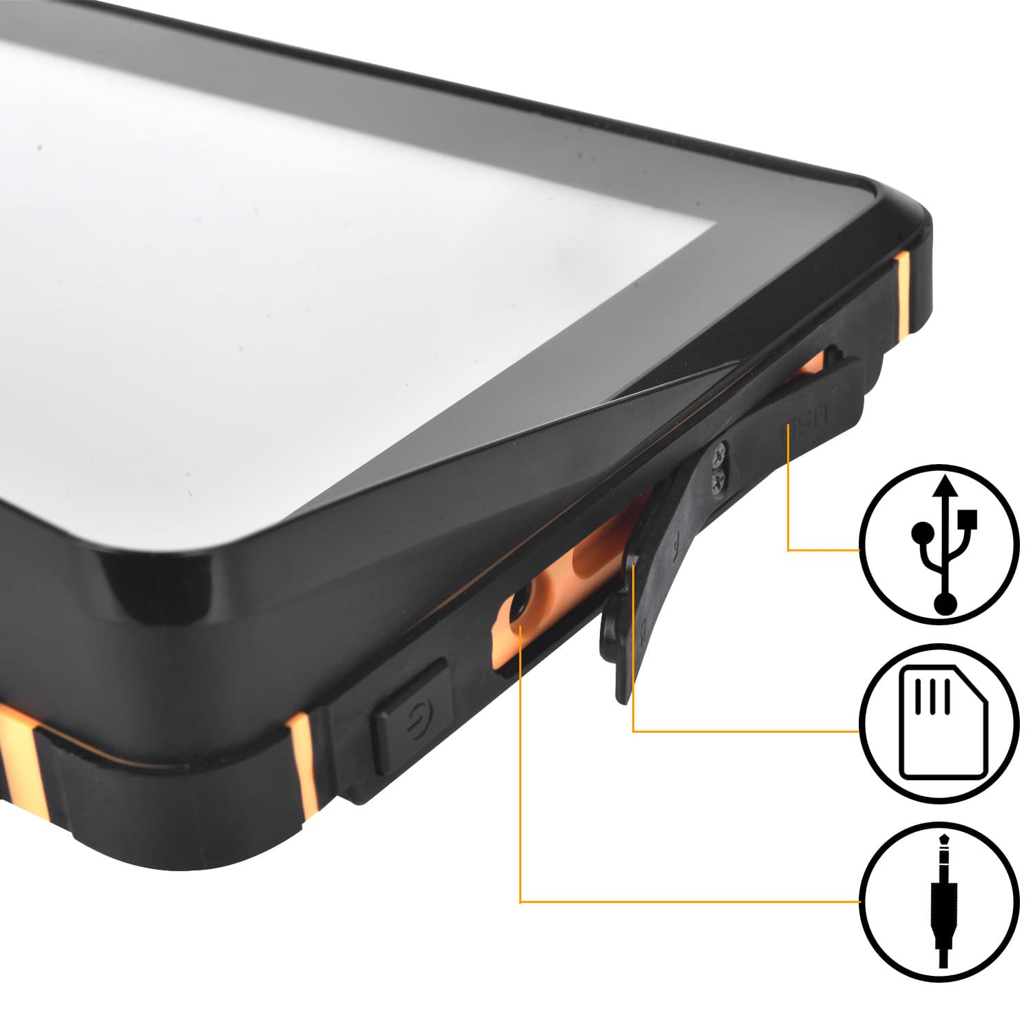 7-inch motorcycle navigator with 7-level waterproof technology, shockproof, waterproof, high-definition display, dual Bluetooth headsets 3