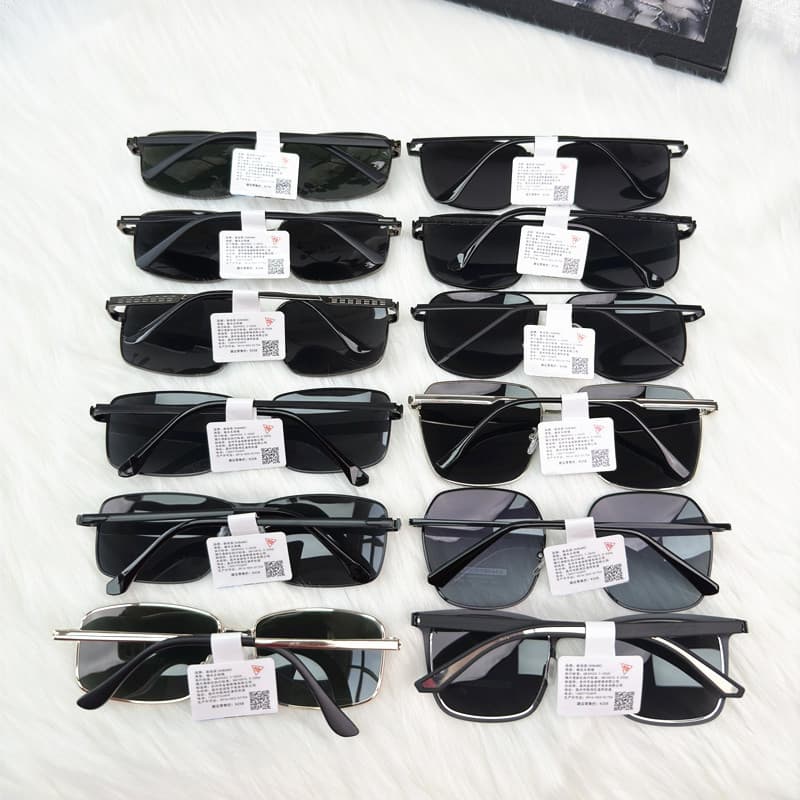 New men's polarized sunglasses wholesale, mixed batch of metal polarized glasses, toad glasses, driving sunglasses 3