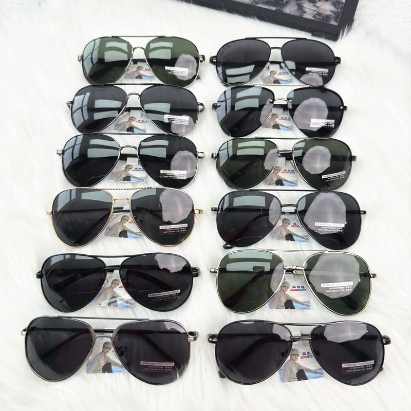 New men's polarized sunglasses wholesale, mixed batch of metal polarized glasses, toad glasses, driving sunglasses 4