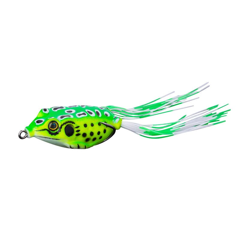 Manufacturer wholesale bionic thunder frog egg frog black set high carbon steel double hook 15g13g8g6g Luya fake bait soft bait 6