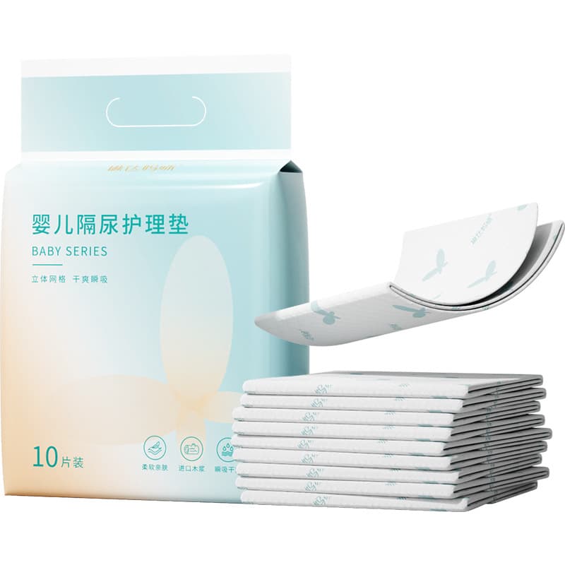 Linda Mommy baby disposable changing pad baby changing pad towel newborn nursing pad waterproof 33*45 6