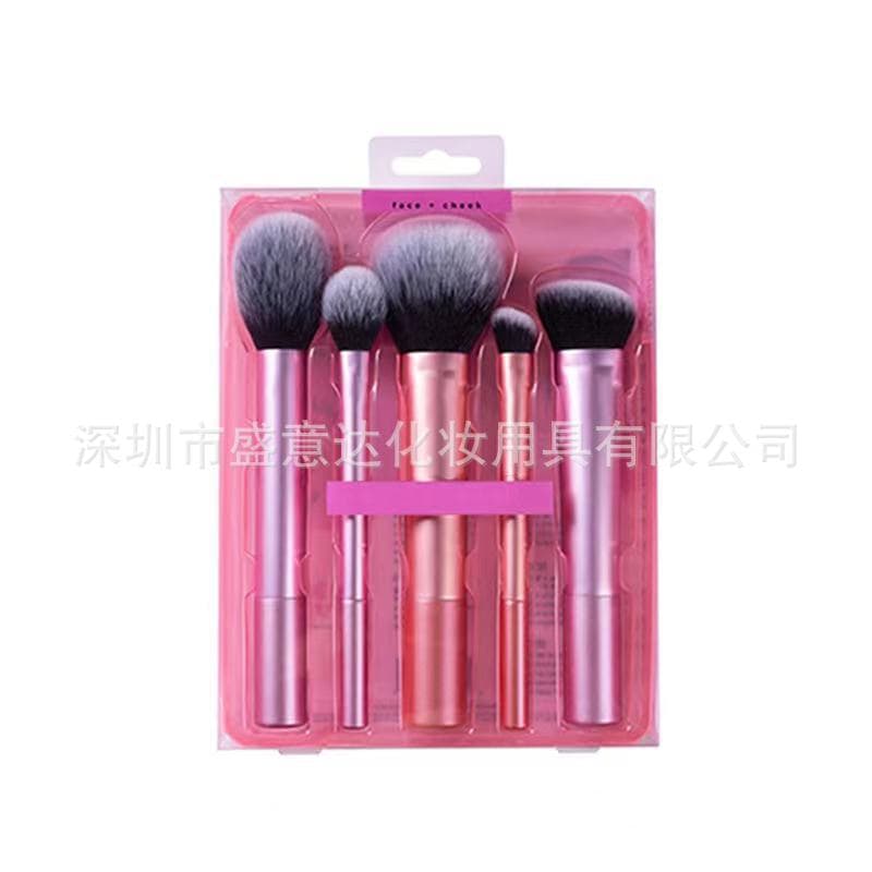 Makeup Brush Set RT Long Tube Makeup Tool Handle 3/4/5 Factory Direct Sales Best Seller Can Eye Shadow 5