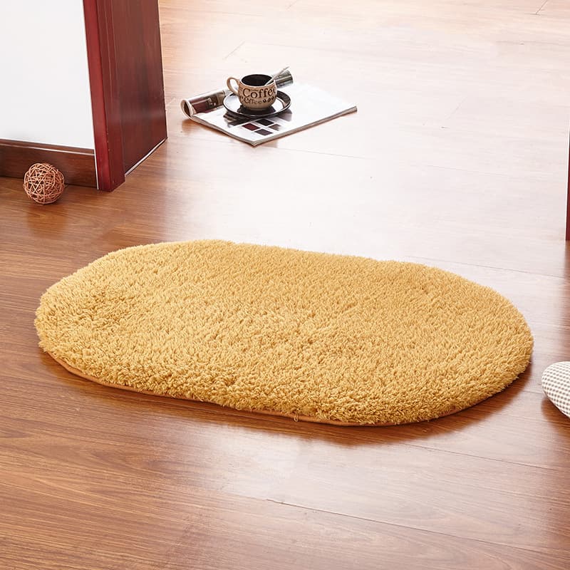 Floor mats home oval living room carpet entry door bedroom floor mats bathroom bathroom floor water-absorbent anti-slip 7