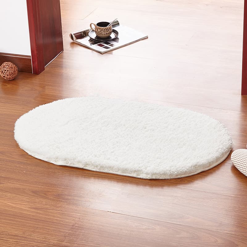 Floor mats home oval living room carpet entry door bedroom floor mats bathroom bathroom floor water-absorbent anti-slip 8