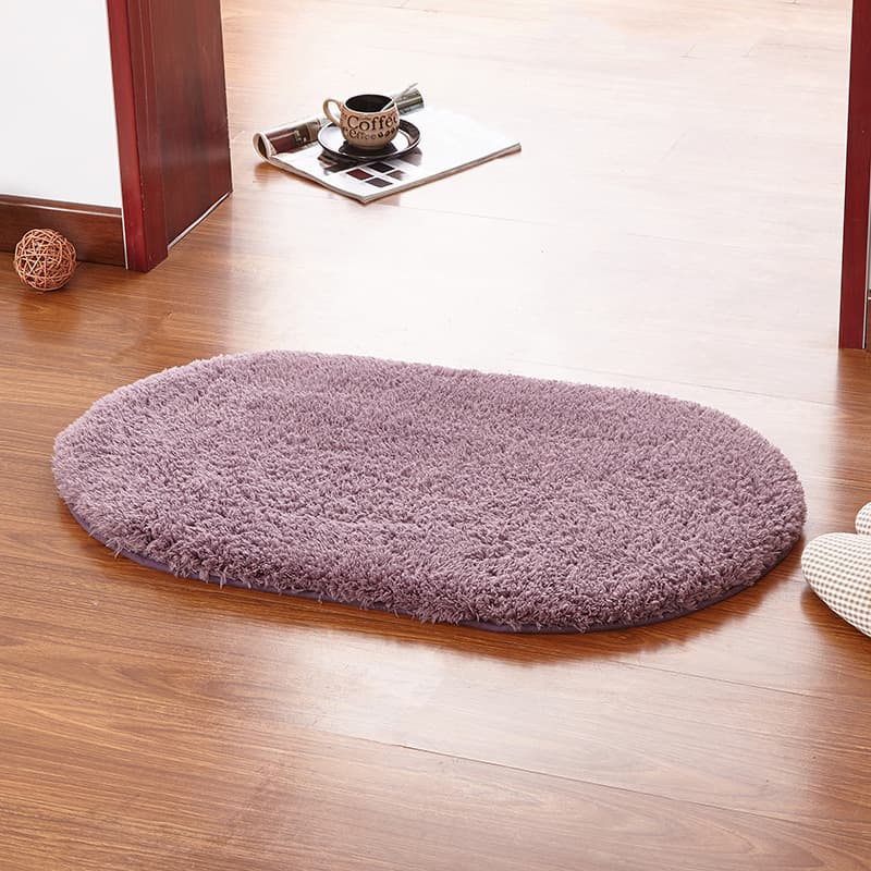 Floor mats home oval living room carpet entry door bedroom floor mats bathroom bathroom floor water-absorbent anti-slip 9