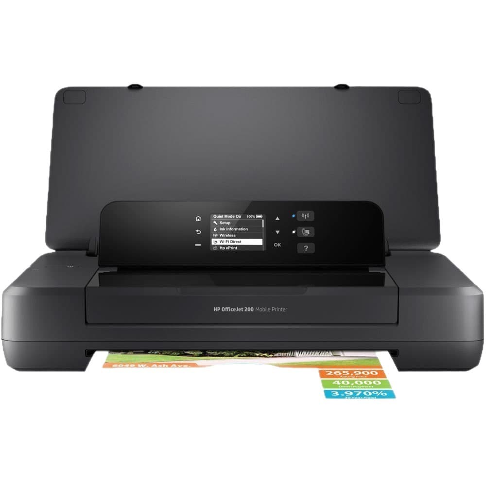 National Bank HP hpOJ200/OJ258 wireless A4 color inkjet suitable for office law enforcement portable printer 6