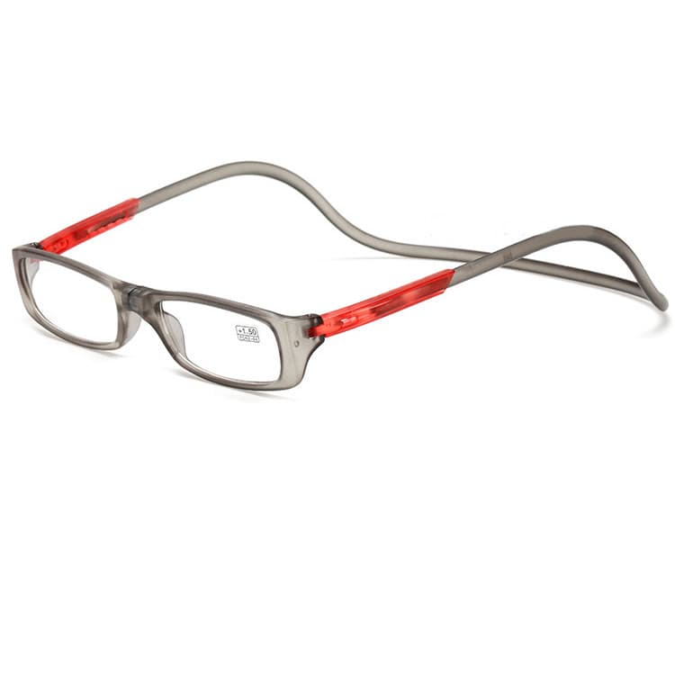 Magnet folding reading glasses manufacturer wholesale new fashion glasses for the elderly men and women convenient hanging neck reading glasses 4