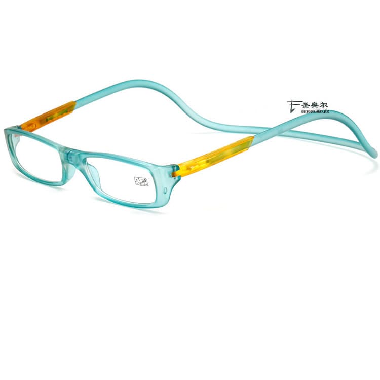 Magnet folding reading glasses manufacturer wholesale new fashion glasses for the elderly men and women convenient hanging neck reading glasses 6