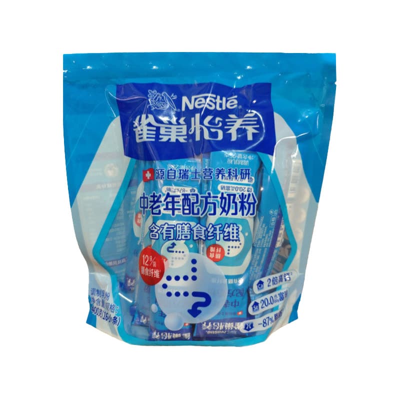 Produced in February 26, Nest Q Nestlé Yiyang nutrition for middle-aged and elderly people 400g bagged milk powder high calcium formula 1