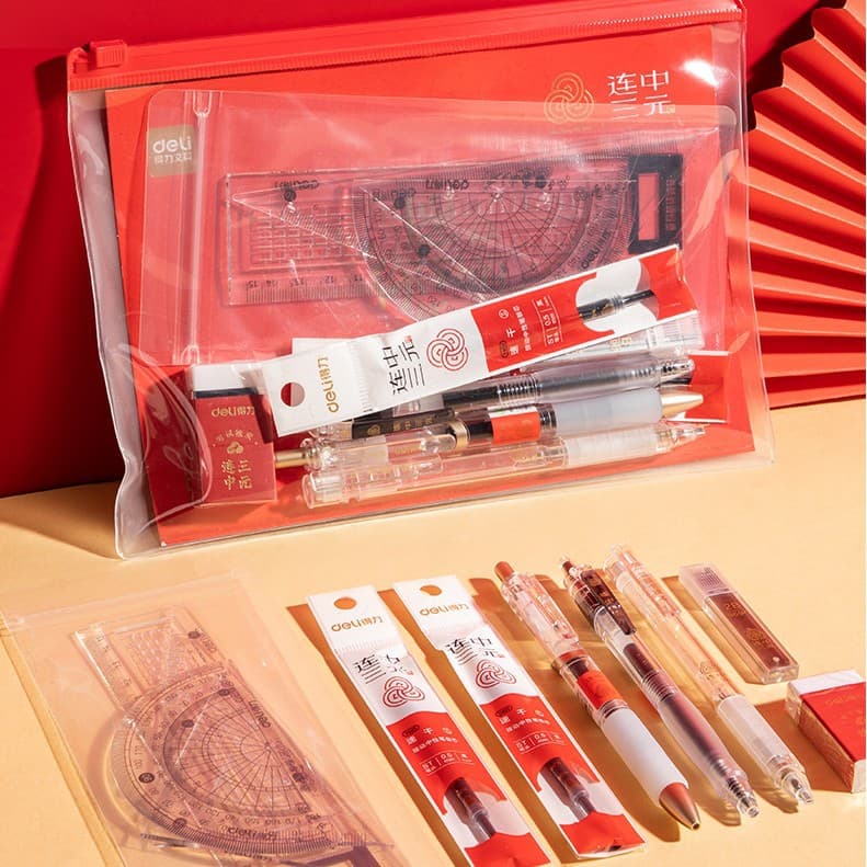 Deli 2b exam card pen answer card exam set high school entrance examination college entrance examination pencil postgraduate entrance examination civil service examination second construction 10
