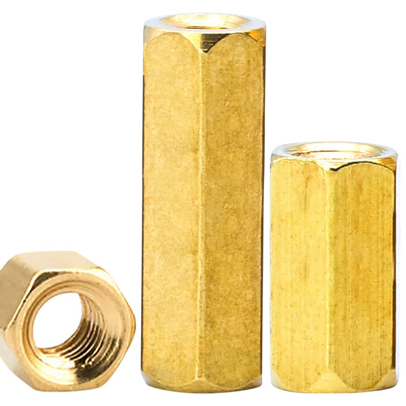 Double-pass hexagonal copper column isolation column spacer PCB support screw column internal thread straight stud M2M3M4M5 6