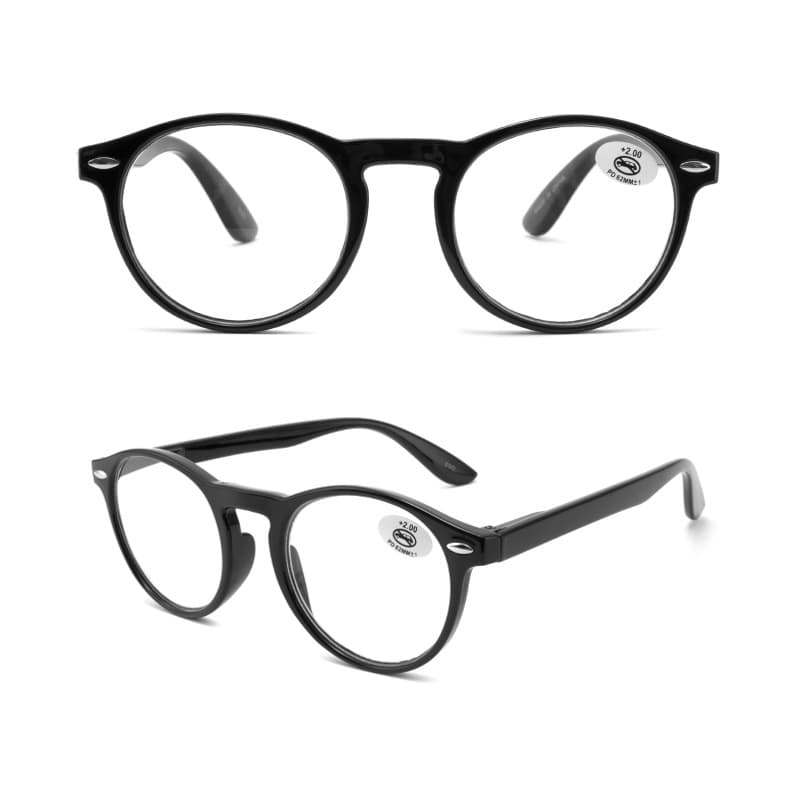 Retro reading sunglasses for men and women, fashionable old grandparents frames, student flat mirrors, round sunglasses in stock 6