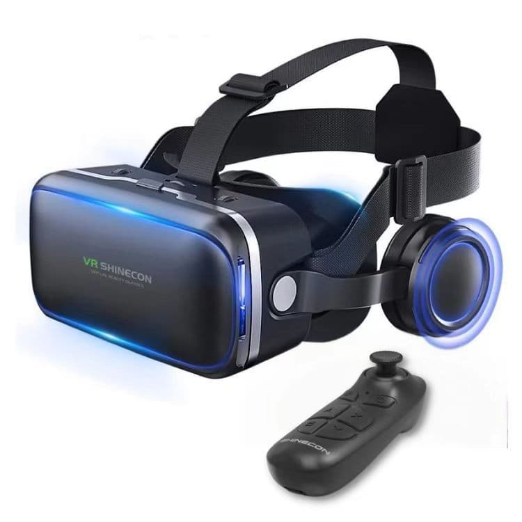 Qianhuan Sixth Generation VR Glasses 3D Virtual Reality G04E/A VR Game Console Headset Mobile Game Controller 7