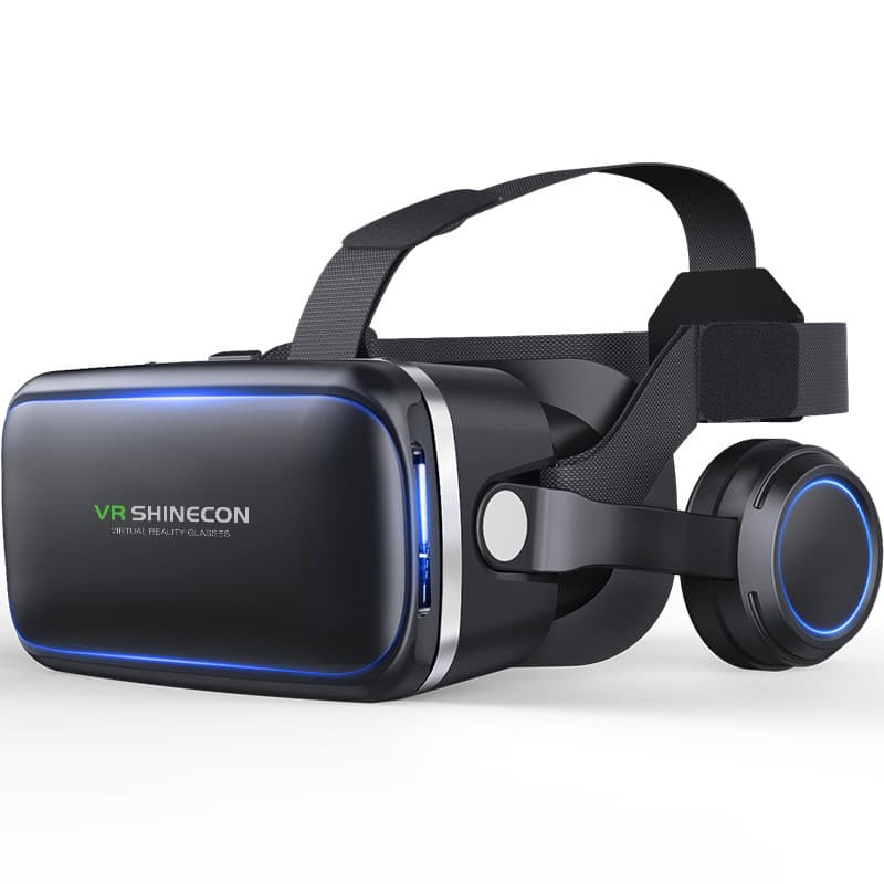 Qianhuan Sixth Generation VR Glasses 3D Virtual Reality G04E/A VR Game Console Headset Mobile Game Controller