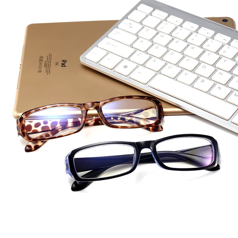 New anti-blue light all-match computer glasses no prescription male flat mirror female game mobile phone goggles flat mirror female retro 4