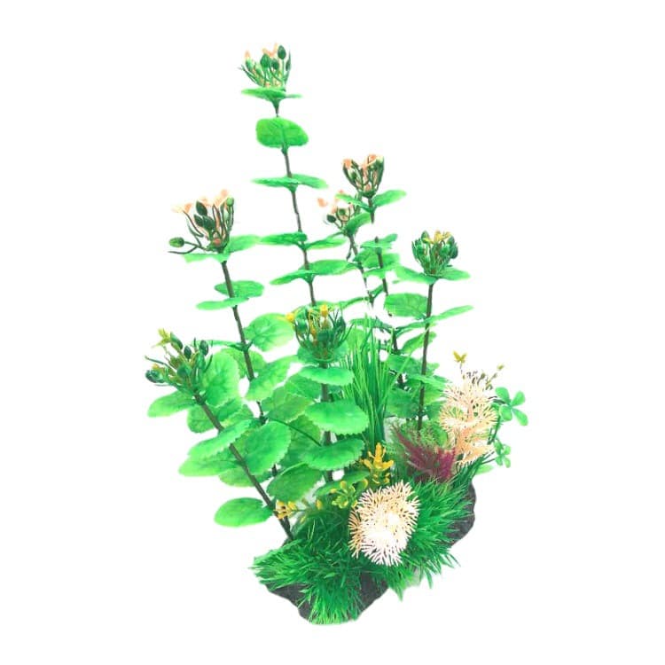 Fish tank, aquarium supplies, landscaping decoration accessories, fish tank ornaments, simulated water plants, fake plants, flower ornaments 6