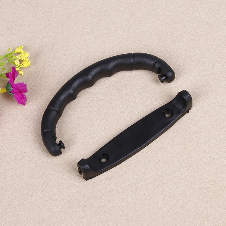 Black suitcase universal handle plastic luggage accessories handle handle suitcase handle storage bag edge 4