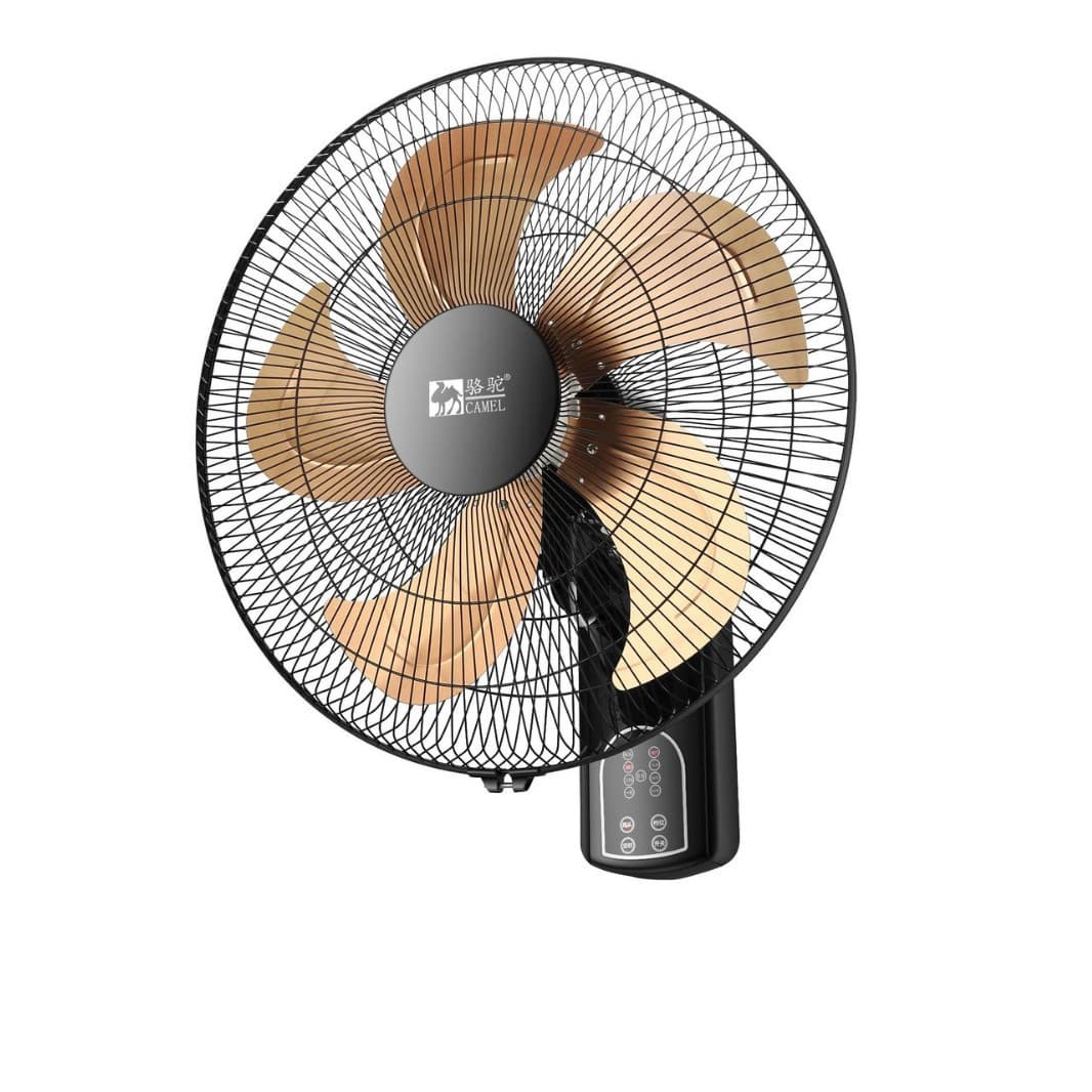 Camel electric fan wall-mounted shaking head wall fan 16-inch shaking head light sound large air volume pull-cord wall fan energy-saving 6