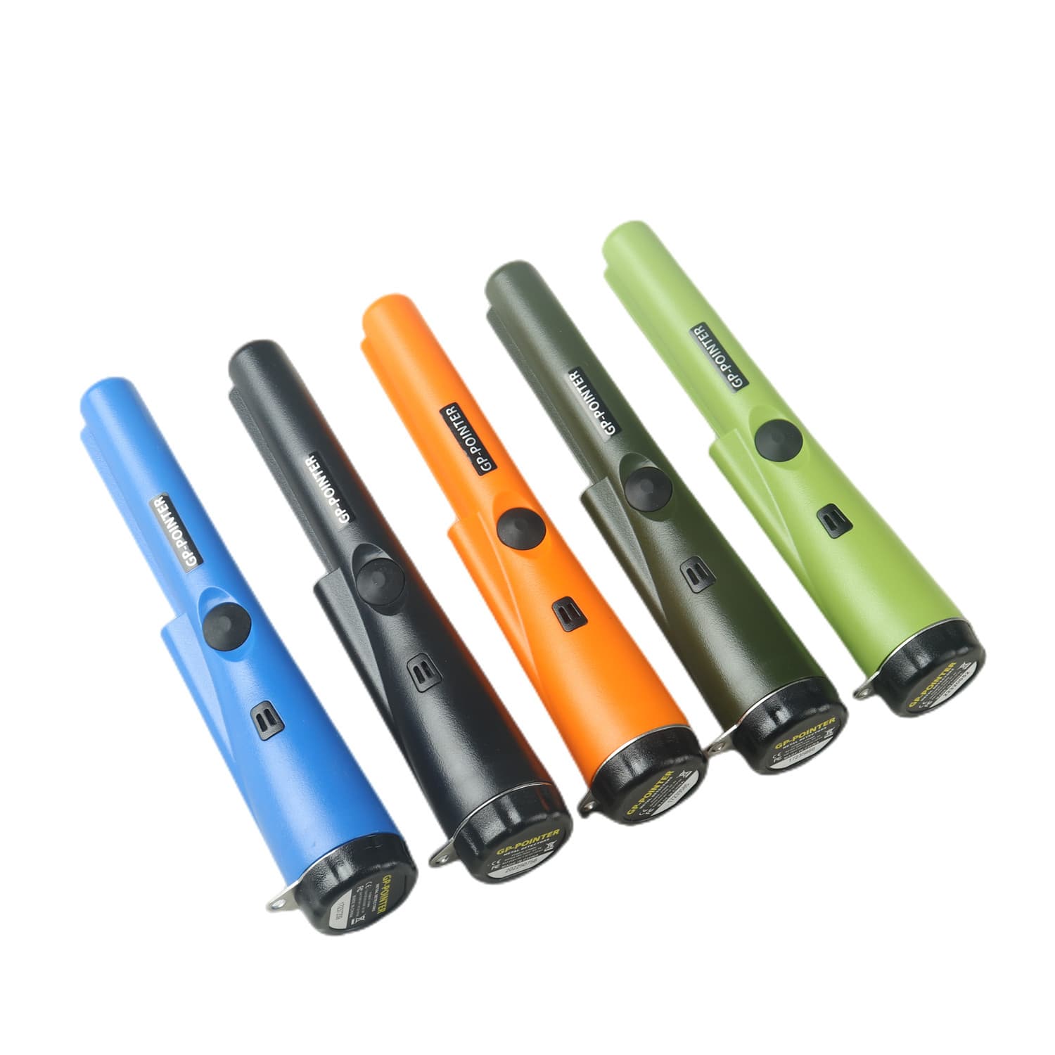 Handheld metal detector manufacturer orange green black blue positioning stick drop shipping portable metal detection 2