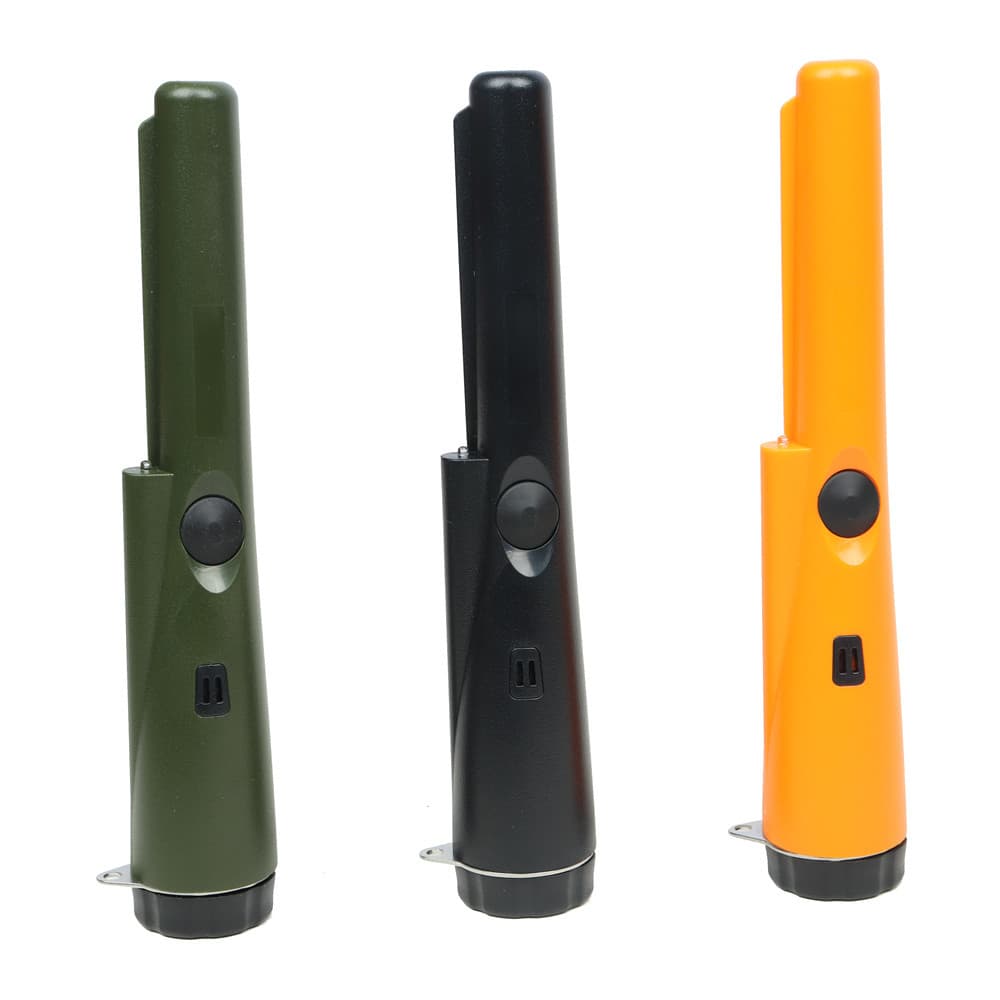Handheld metal detector manufacturer orange green black blue positioning stick drop shipping portable metal detection 4
