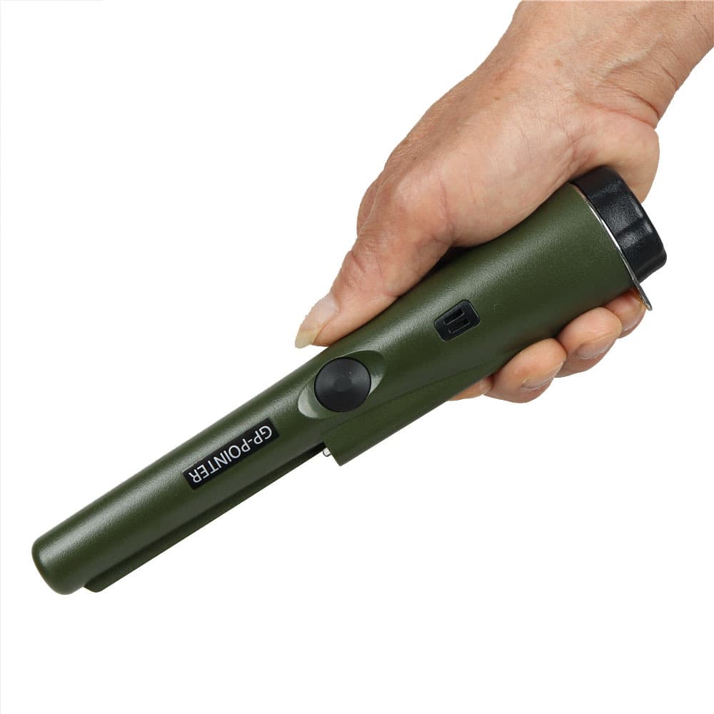 Handheld metal detector manufacturer orange green black blue positioning stick drop shipping portable metal detection 7