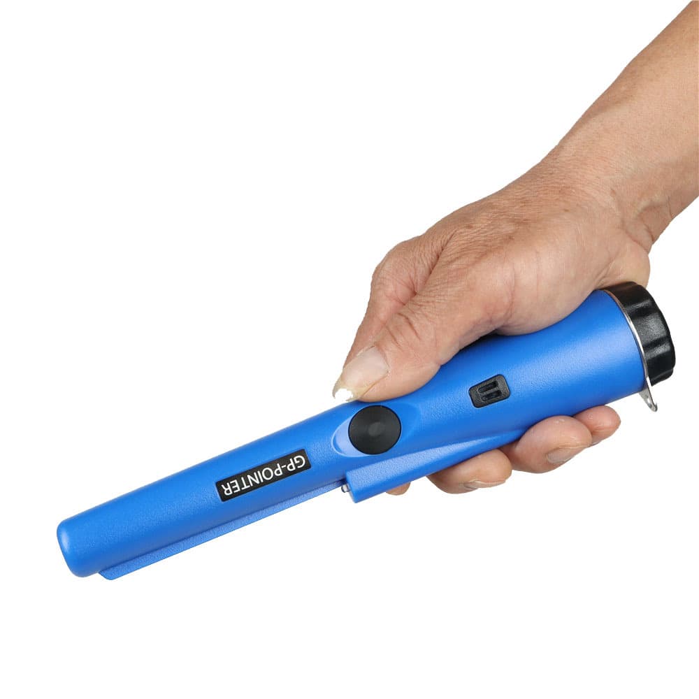 Handheld metal detector manufacturer orange green black blue positioning stick drop shipping portable metal detection 9