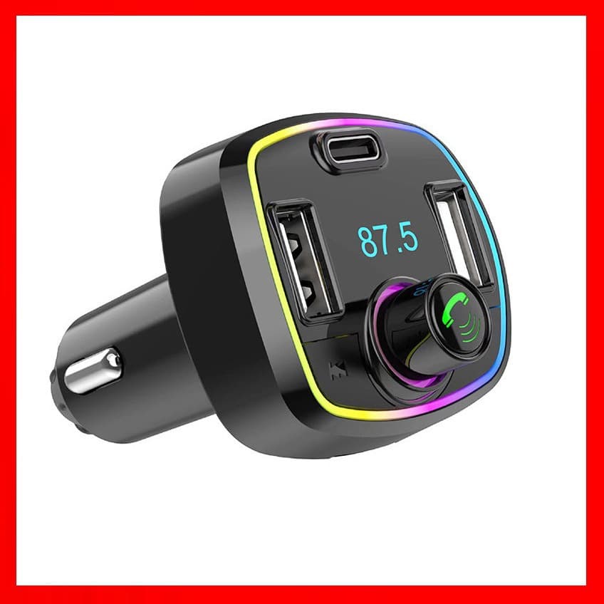 Q5 cross-border FM Bluetooth transmitter car MP3 player car charger explosive car multi-function charger 3