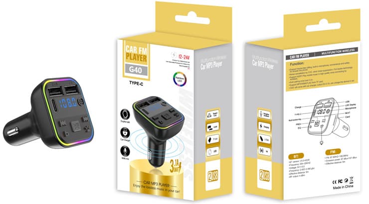 Q5 cross-border FM Bluetooth transmitter car MP3 player car charger explosive car multi-function charger 10