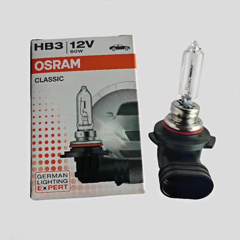 Osram car light bulb h4 h7 H1 H3 high beam low beam headlight truck halogen fog light H11 car headlight 7