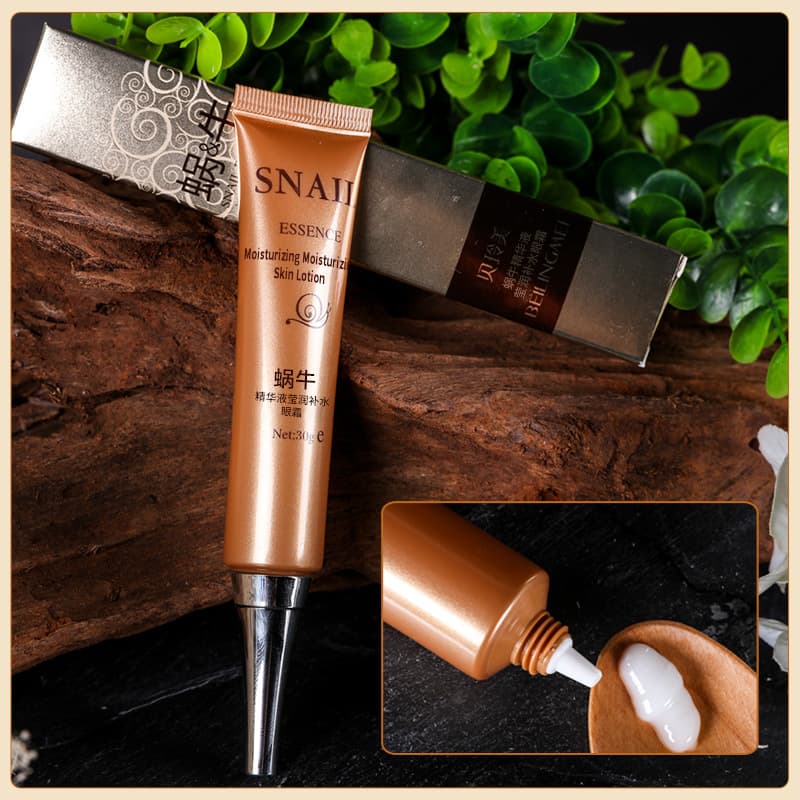 Bellin Beauty Snail Essence, moisturizing and hydrating eye cream, reduces eye bags, dark circles, and eye wrinkles, lifts and moisturizes skin. 5