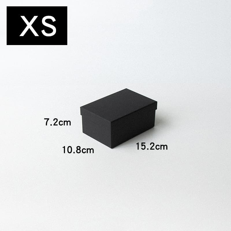 Retro simple gift box gift packaging black festive heaven and earth cover kraft paper birthday holiday cosmetic box 7