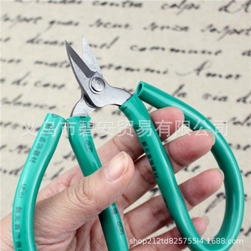 DIY jewelry tools T-pin 9-shaped needle bending circle round-nosed needle-nose pliers cutting pliers punching pliers rolling needle pliers 8 types of pliers 7