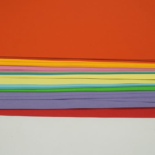 Wholesale A4 color copy paper, advertising paper, printing paper, various promotional papers, student office stationery supplies 5
