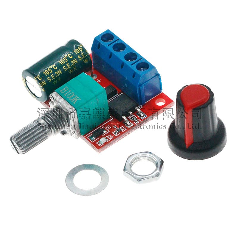PWM DC motor speed regulator 5V-35V speed control switch 5A switch function LED dimmer 5