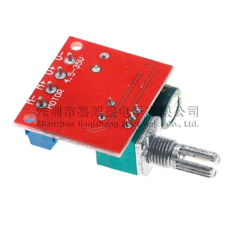 PWM DC motor speed regulator 5V-35V speed control switch 5A switch function LED dimmer 6