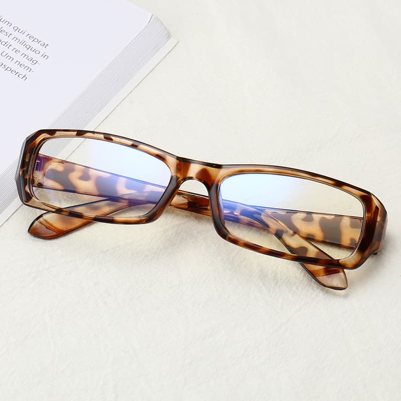 Men's glasses, retro flat glasses, anti-blue light, versatile computer goggles, street stall flat glasses gifts 8