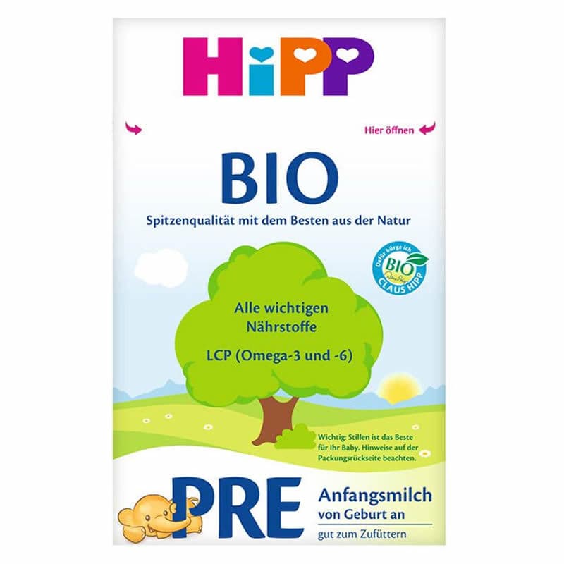 Imported German HiPP organic infant formula milk powder HiPP BIO 3 stages 600g can be purchased in 1 stage and 2 stages 3