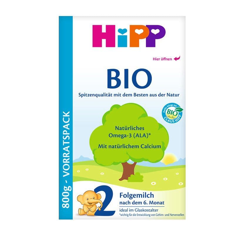 Imported German HiPP organic infant formula milk powder HiPP BIO 3 stages 600g can be purchased in 1 stage and 2 stages 4