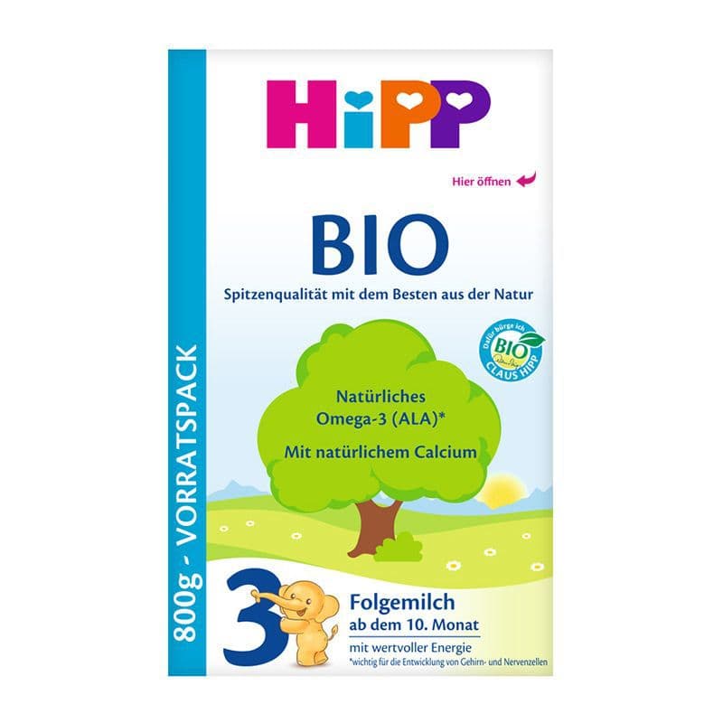 Imported German HiPP organic infant formula milk powder HiPP BIO 3 stages 600g can be purchased in 1 stage and 2 stages 5